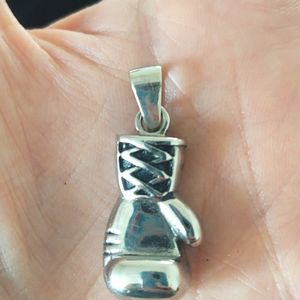 Stainless Steel Boxing Glove Pendant